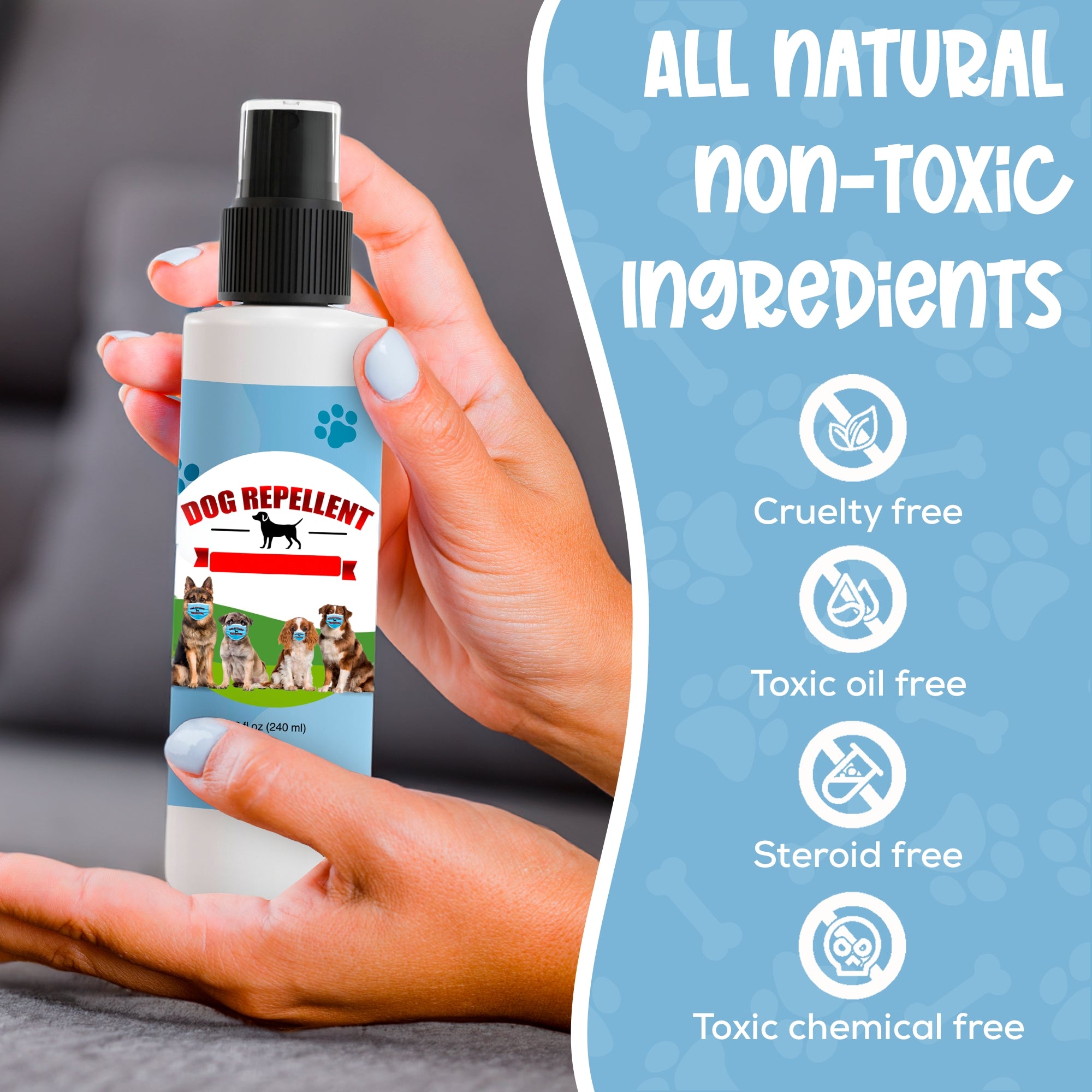 DOG REPELLENT For Furniture No Chew Spray for Dogs Dog Potty Training Pet Repellent Educator 8oz